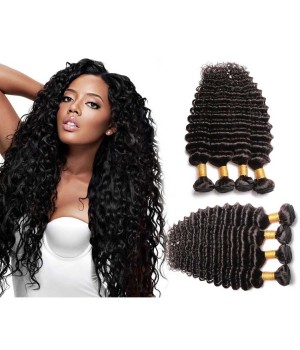 Superfine Quality Virgin Brazilian Deep Wave Hair